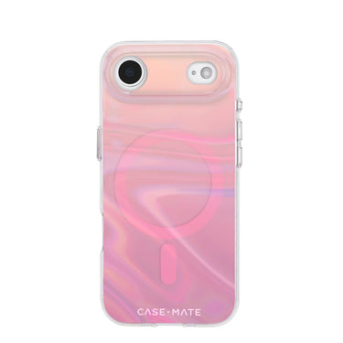 Case-Mate Peach Bubble MagSafe Case for iPhone Air - Iridescent